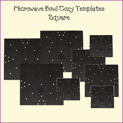 Microwave Bowl Cozy Bundles Round or Square