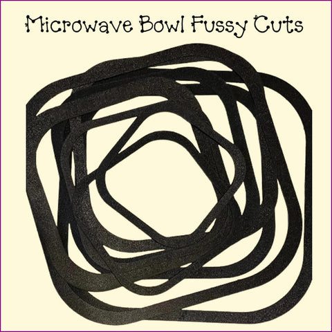 Microwave Bowl Fussy Cuts