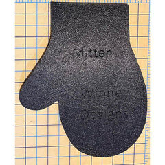 Mitten Ornament Template