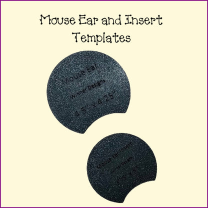 Mouse Ears plus Headband Templates