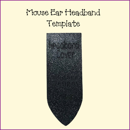 Mouse Ears plus Headband Templates