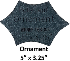 Holly Leaf Templates