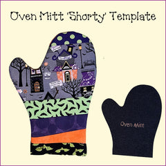 Oven Mitt 'Shorty' Template