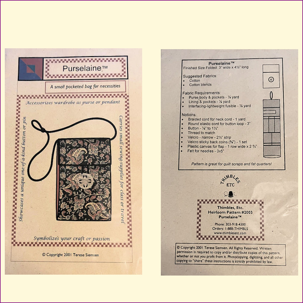Patterns Purses