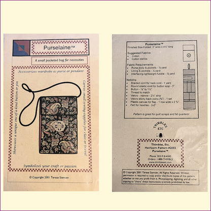 Patterns Purses
