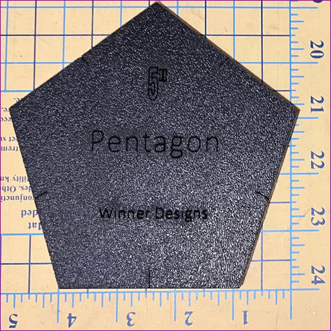 Pentagon Template 5"