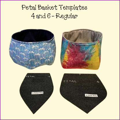 Petal Basket Templates