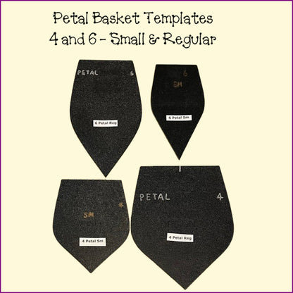 Petal Basket Templates