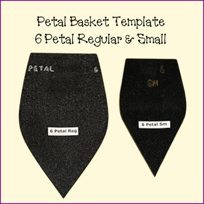 Petal Basket Templates