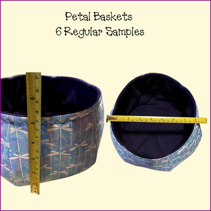 Petal Basket Templates