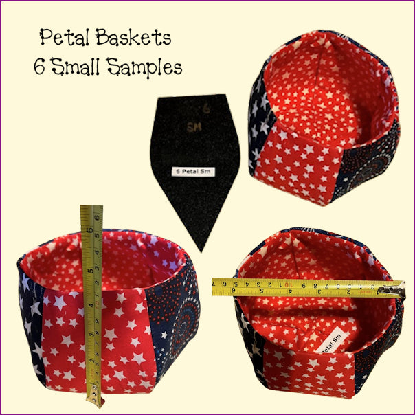 Petal Basket Templates