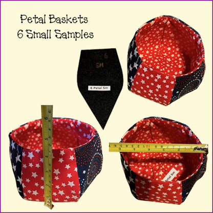 Petal Basket Templates