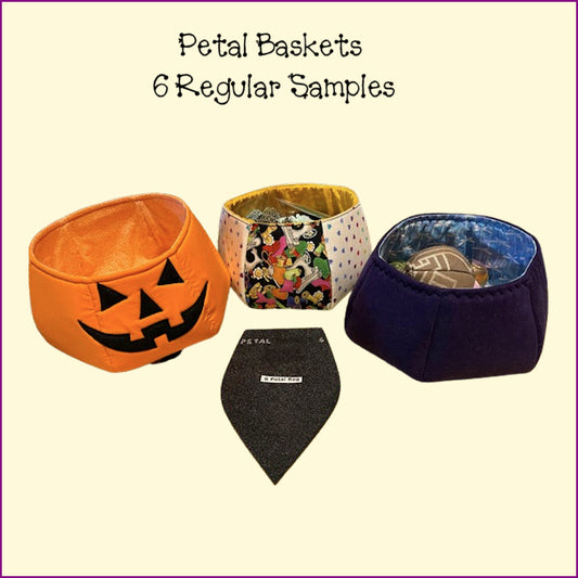 Petal Basket Templates