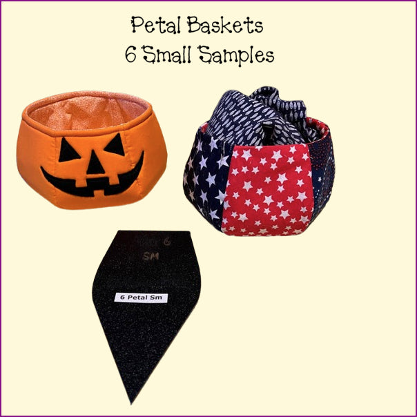 Petal Basket Templates