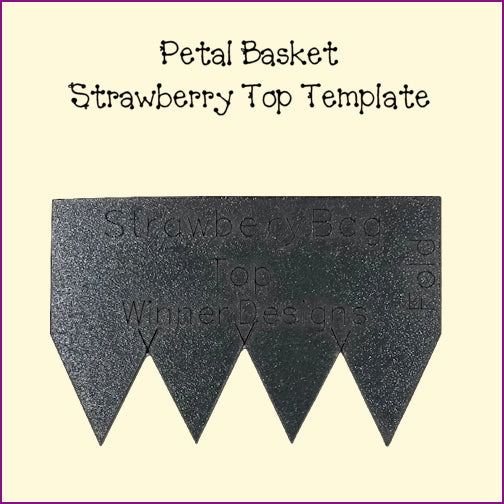 Petal Basket Templates