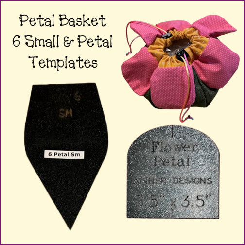 Petal Basket Templates