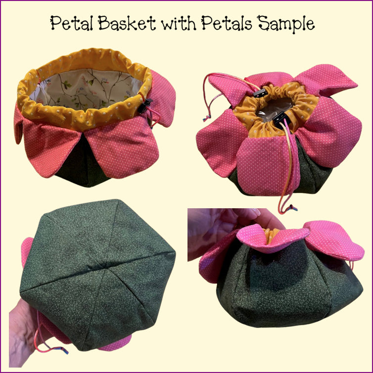 Petal Basket Templates