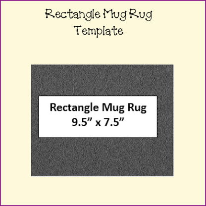 Placemats, Mug Rugs, Coasters  - Rectangle