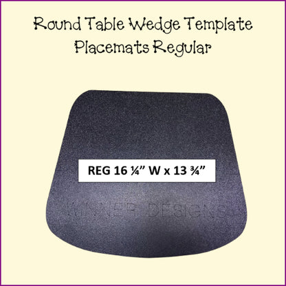 Placemats, Mug Rugs, Coasters  - Round Table