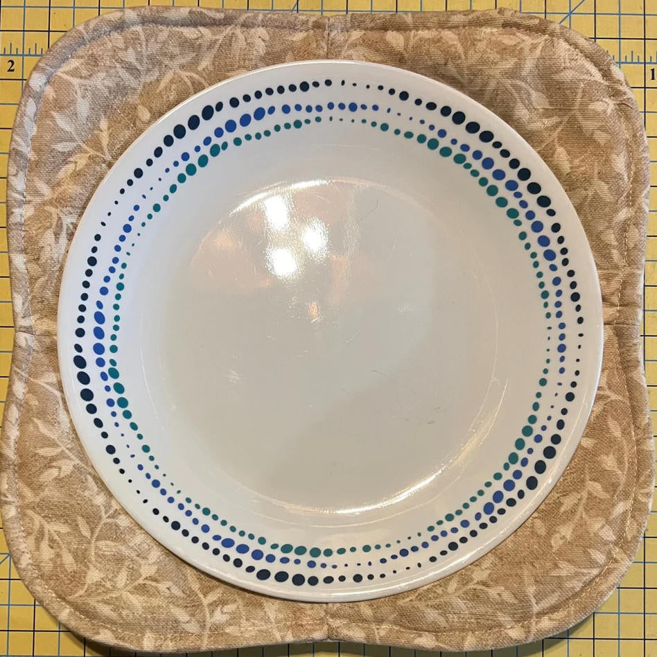 Microwave Plate Cozy Templates Winner Designs