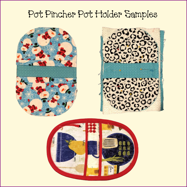 Pot Pincher Pot Holder Templates