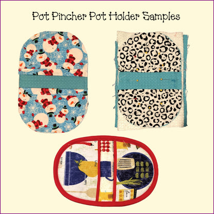 Pot Pincher Pot Holder Templates