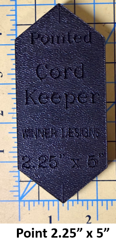 Cord Keeper Wrap Template