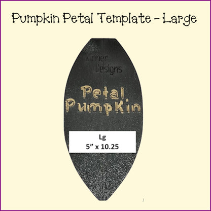 Pumpkin Petal Templates