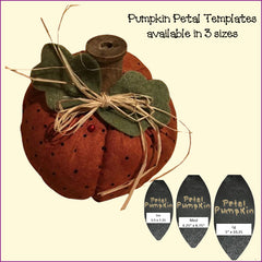 Pumpkin Petal Templates