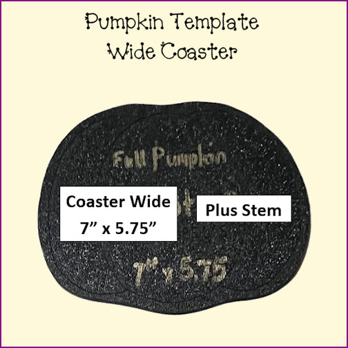 Pumpkin Templates - Coasters, Mug Rugs, Placemats