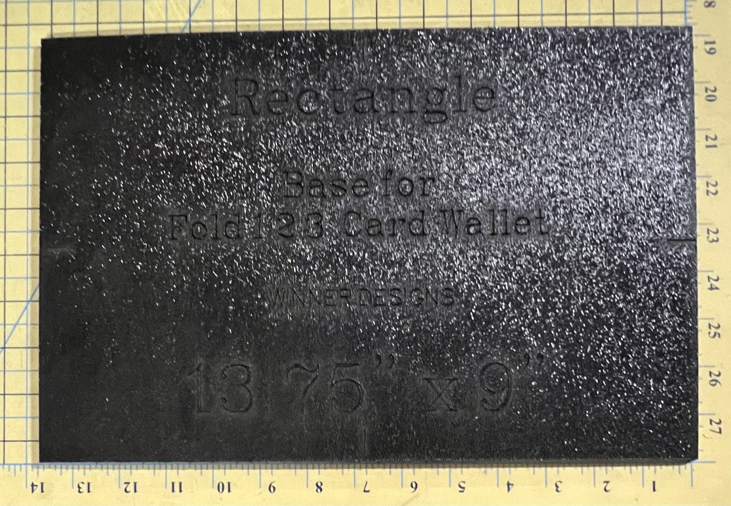 Fold 1 2 3 Card Wallet Template