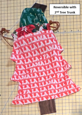 Christmas Tree Drawstring Bag Templates