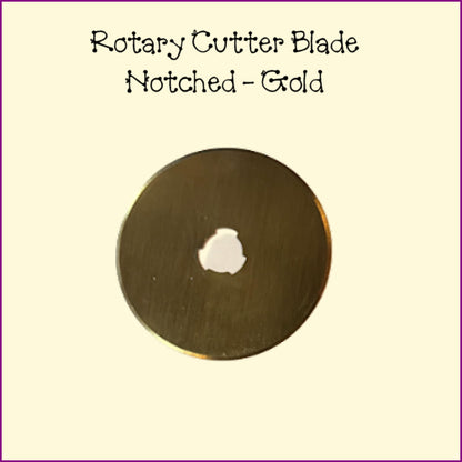 Rotary Cutter Blades - Round & Notched Centers