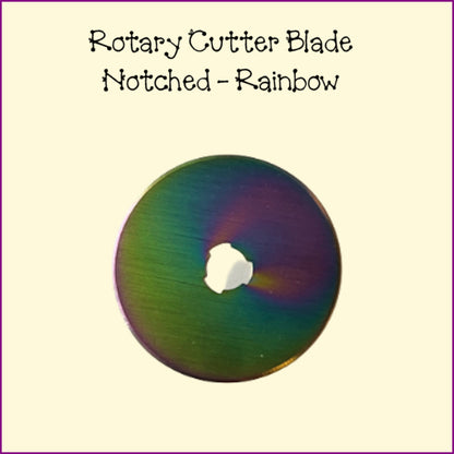 Rotary Cutter Blades - Round & Notched Centers