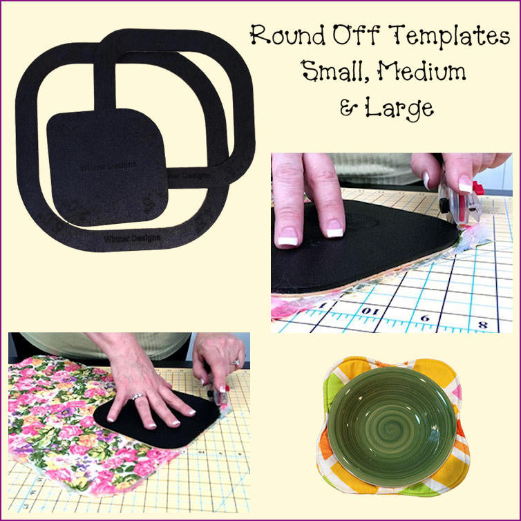 Round Off Template Set or Individual – Winner Designs