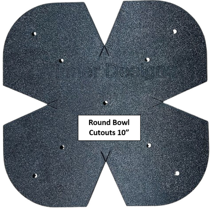 Microwave Bowl & Plate Cozy Templates with CUTOUTS - New!