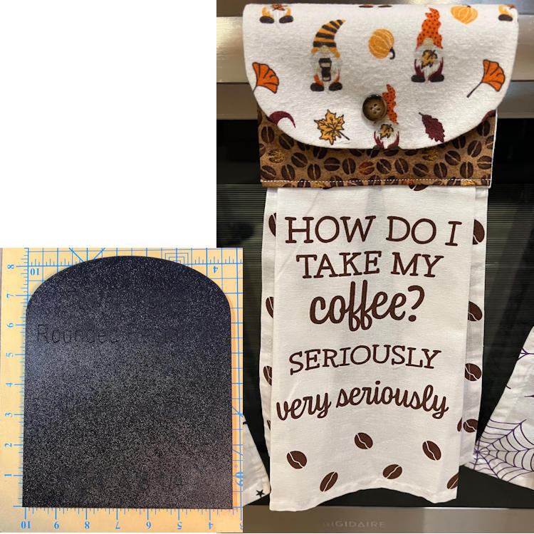 Towel Topper - Rounded Rectangle