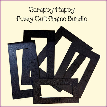 Scrappy Happy Template Set with Fussies