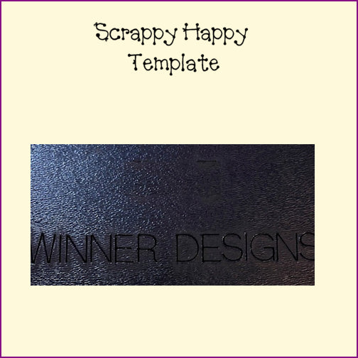 Scrappy Happy Template Set with Fussies