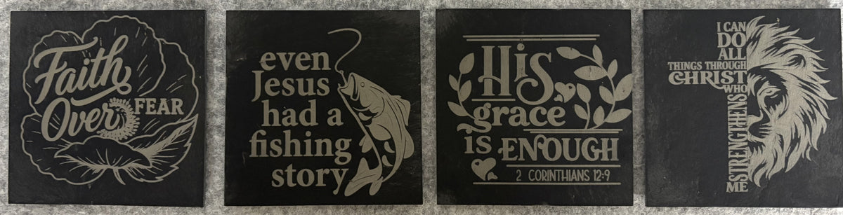 Laser Engraved Coasters