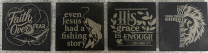 Laser Engraved Coasters