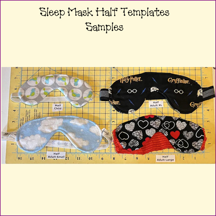 Sleep Mask Templates