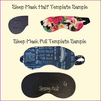 Sleep Mask Templates