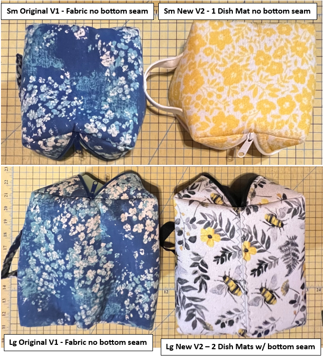 Open Wide Pouch Templates - V1 & V2!