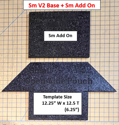 Open Wide Pouch Templates - V1 & V2!