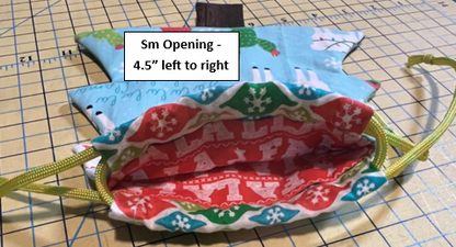 Christmas Tree Drawstring Bag Templates