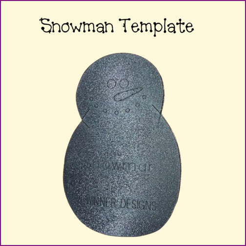 Winter Snowman Templates