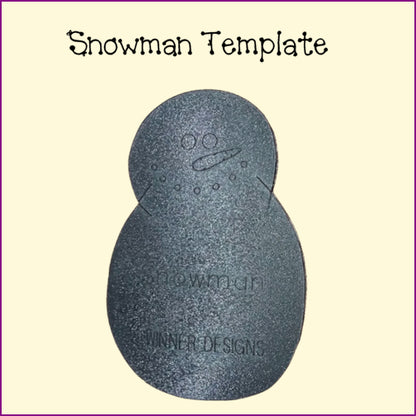 Winter Snowman Templates