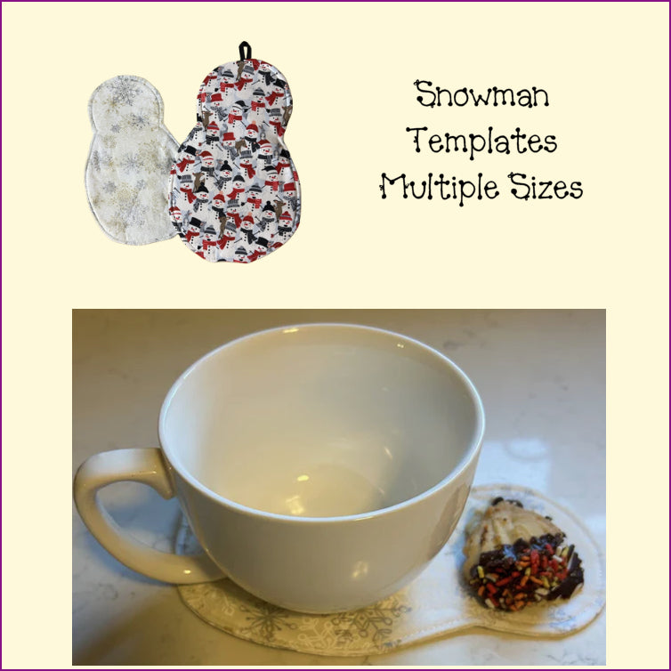 Winter Snowman Templates