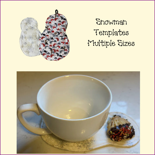 Winter Snowman Templates